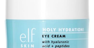 Crema de ojos, rica crema hidratante para minimizar las ojeras, infundida con ácido hialurónico, vegana y libre de crueldad animal